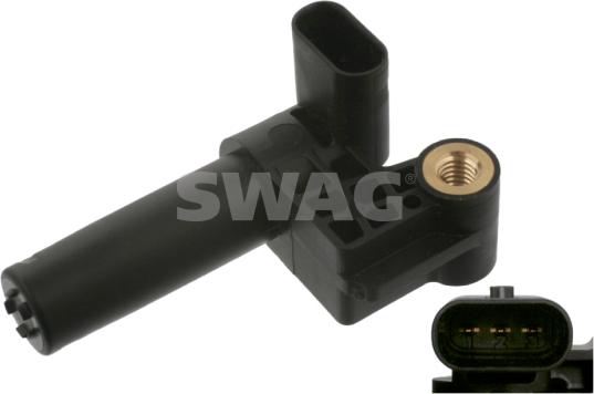 Swag 50 93 7184 - Sensor, crankshaft pulse parts5.com