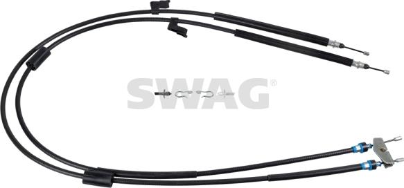 Swag 50 10 1801 - Cable, parking brake www.parts5.com