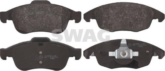 Swag 64 91 6713 - Brake Pad Set, disc brake www.parts5.com