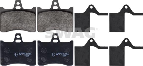 Swag 64 11 6035 - Brake Pad Set, disc brake www.parts5.com