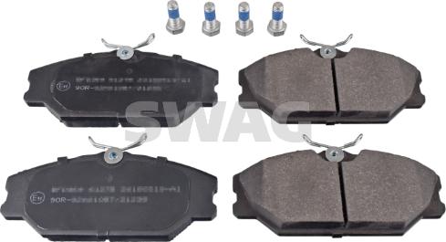 Swag 60 91 6429 - Brake Pad Set, disc brake www.parts5.com