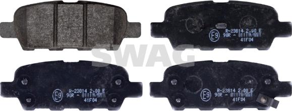 Swag 60 11 6198 - Set placute frana,frana disc www.parts5.com