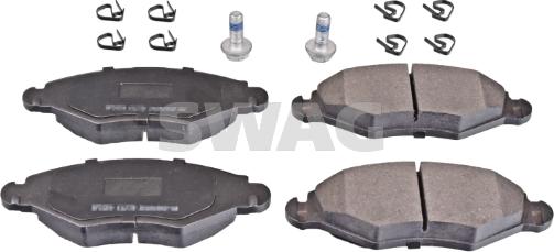 Swag 62 91 6575 - Set placute frana,frana disc www.parts5.com