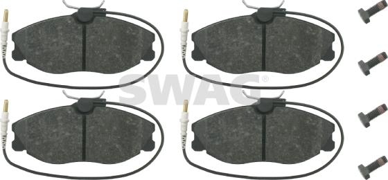 Swag 62 91 6257 - Set placute frana,frana disc www.parts5.com