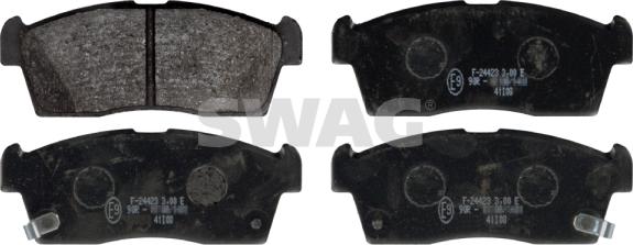 Swag 62 11 6048 - Brake Pad Set, disc brake www.parts5.com