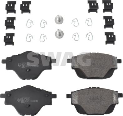 Swag 62 11 6242 - Set placute frana,frana disc www.parts5.com