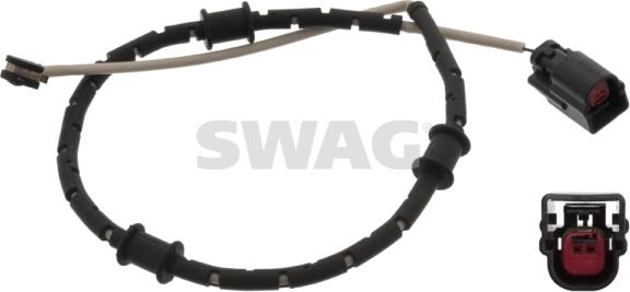 Swag 15 94 7375 - Warning Contact, brake pad wear parts5.com