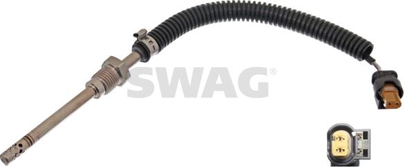 Swag 10 94 9298 - Senzor, temperatura ispušnih plinova www.parts5.com