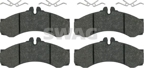 Swag 10 91 6164 - Brake Pad Set, disc brake www.parts5.com