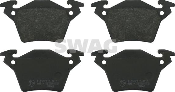 Swag 10 91 6255 - Set placute frana,frana disc www.parts5.com