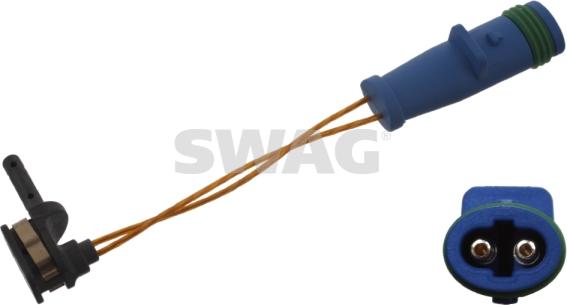 Swag 10 93 9246 - Senzor de avertizare,uzura placute de frana www.parts5.com