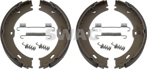 Swag 10 93 2851 - Set saboti frana, frana de mana www.parts5.com