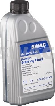 Swag 10 92 1647 - Hydraulic Oil parts5.com