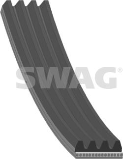 Swag 81 92 8780 - V-Ribbed Belt www.parts5.com