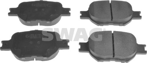 Swag 81 91 6578 - Set placute frana,frana disc www.parts5.com