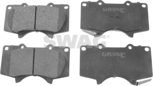 Swag 81 91 6726 - Set placute frana,frana disc www.parts5.com