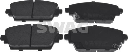 Swag 82 91 6389 - Kit de plaquettes de frein, frein à disque www.parts5.com