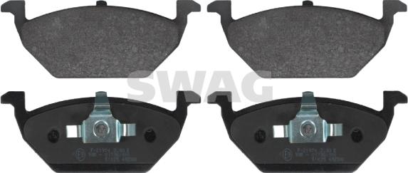 Swag 30 91 6328 - Kit de plaquettes de frein, frein à disque www.parts5.com