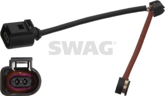 Swag 30 93 4496 - Senzor de avertizare,uzura placute de frana www.parts5.com