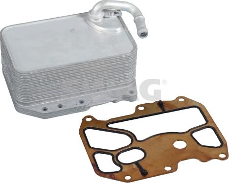 Swag 30 10 6498 - Radiador de aceite, aceite motor www.parts5.com