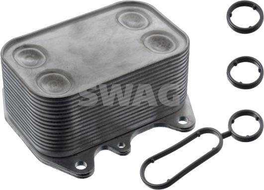 Swag 30 10 3463 - Radiador de aceite, aceite motor www.parts5.com