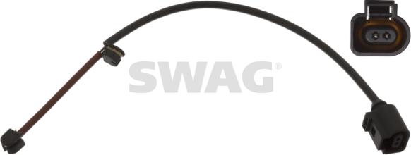 Swag 38 94 4554 - Warning Contact, brake pad wear www.parts5.com