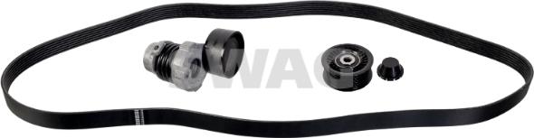 Swag 33 10 4437 - V-Ribbed Belt Set parts5.com