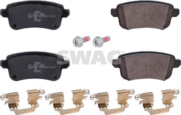 Swag 33 10 4736 - Brake Pad Set, disc brake www.parts5.com