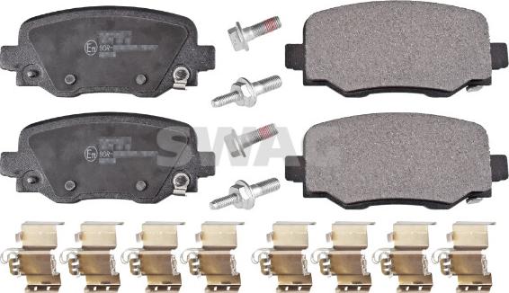 Swag 33 10 6412 - Brake Pad Set, disc brake parts5.com