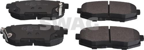 Swag 33 10 6362 - Brake Pad Set, disc brake parts5.com