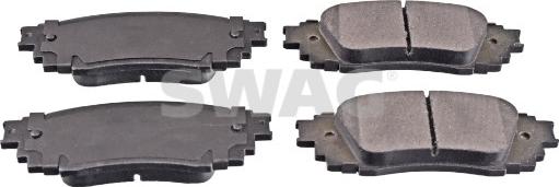 Swag 33 10 6322 - Brake Pad Set, disc brake parts5.com