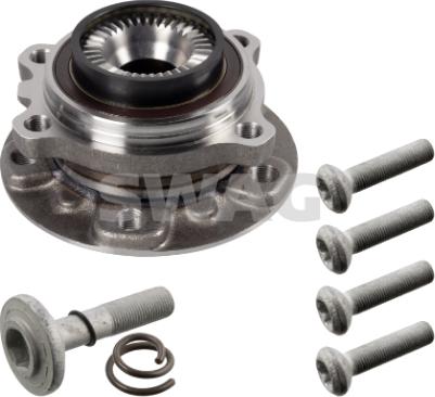 Swag 33 10 1307 - Wheel hub, bearing Kit parts5.com