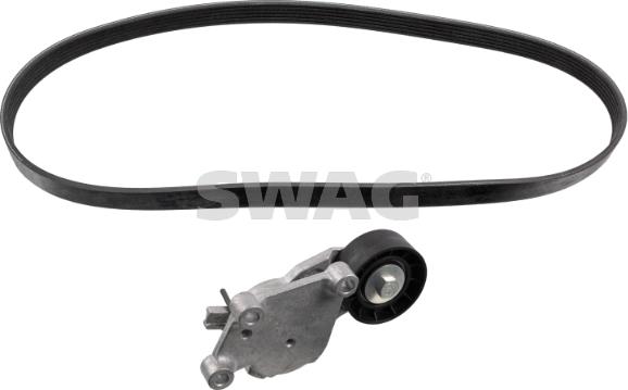 Swag 33 10 3287 - V-Ribbed Belt Set parts5.com