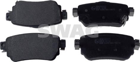 Swag 33 10 2623 - Set placute frana,frana disc www.parts5.com