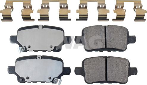 Swag 33 10 7489 - Brake Pad Set, disc brake www.parts5.com