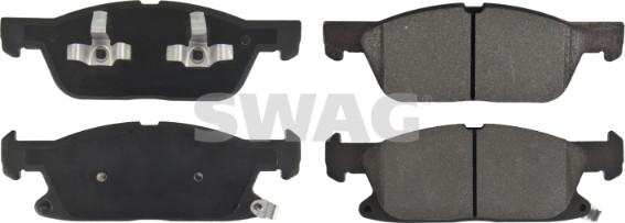 Swag 33 10 7560 - Тормозные колодки, дисковые, комплект www.parts5.com