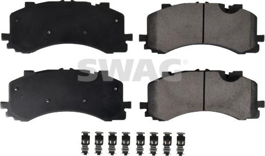 Swag 33 10 7652 - Brake Pad Set, disc brake www.parts5.com