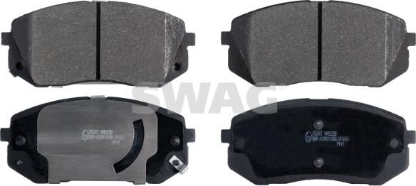 Swag 33 10 7617 - Set placute frana,frana disc www.parts5.com