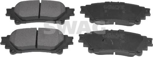 Swag 33 10 7110 - Brake Pad Set, disc brake parts5.com