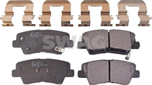 Swag 33 10 7326 - Brake Pad Set, disc brake parts5.com