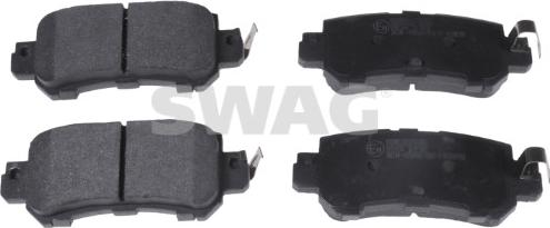 Swag 33 10 7283 - Brake Pad Set, disc brake www.parts5.com