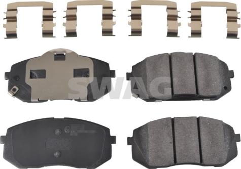 Swag 33 10 7278 - Set placute frana,frana disc www.parts5.com