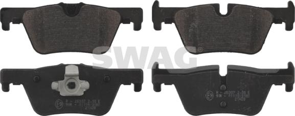 Swag 20 91 6863 - Brake Pad Set, disc brake parts5.com