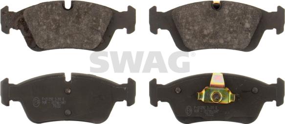 Swag 20 91 6343 - Brake Pad Set, disc brake parts5.com