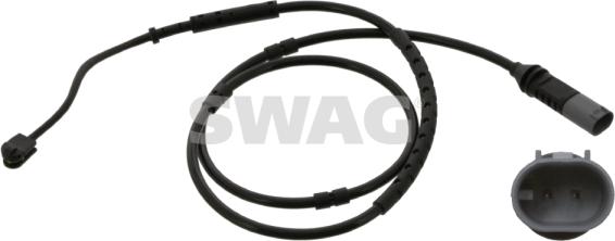 Swag 20 93 9139 - Senzor de avertizare,uzura placute de frana parts5.com