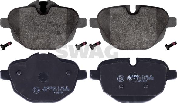 Swag 20 11 6029 - Brake Pad Set, disc brake parts5.com