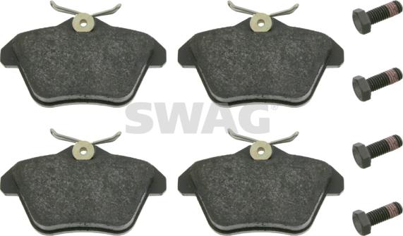 Swag 74 91 6245 - Brake Pad Set, disc brake www.parts5.com