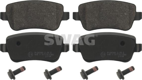 Swag 70 91 6852 - Set placute frana,frana disc www.parts5.com