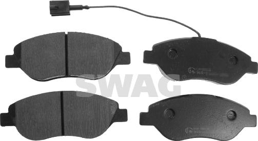 Swag 70 11 6012 - Set placute frana,frana disc www.parts5.com