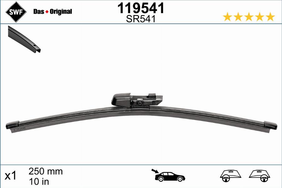 SWF 119541 - Wiper Blade www.parts5.com